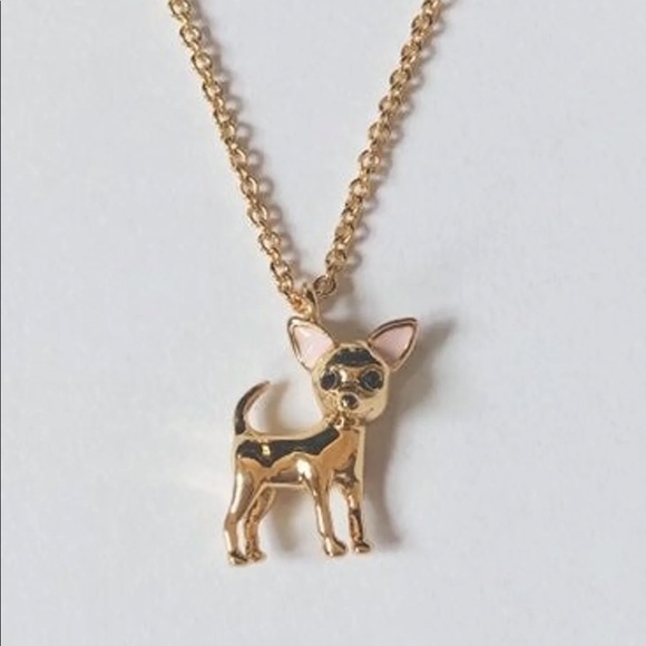 Kate Spade Mini Chihuahua Pendant Necklace - Picture 4 of 4